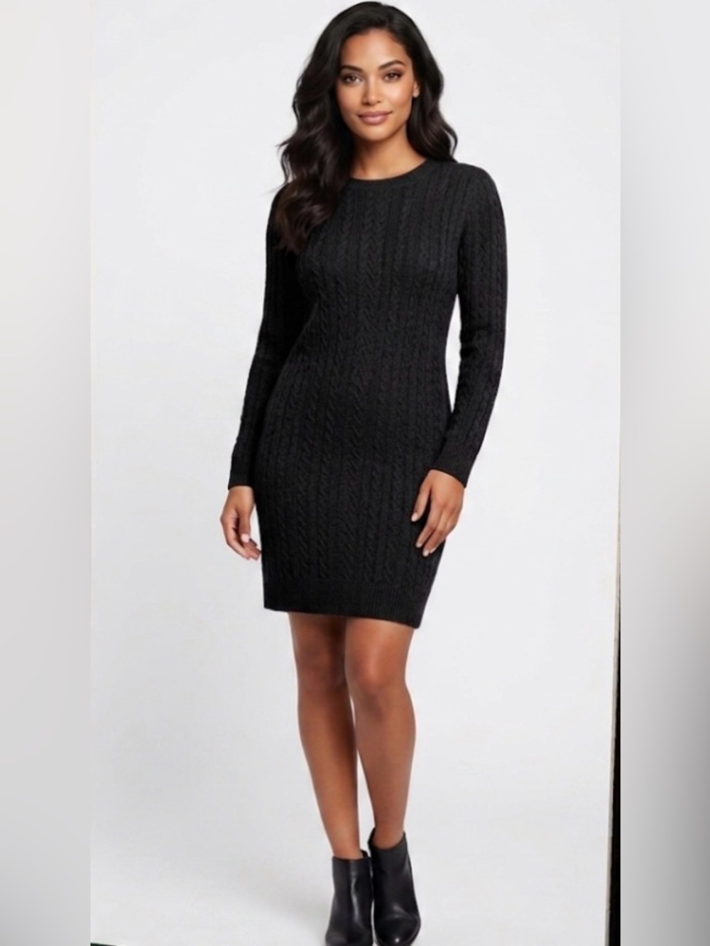 Dalia Charcoal Gray size XL sweater dress NWT